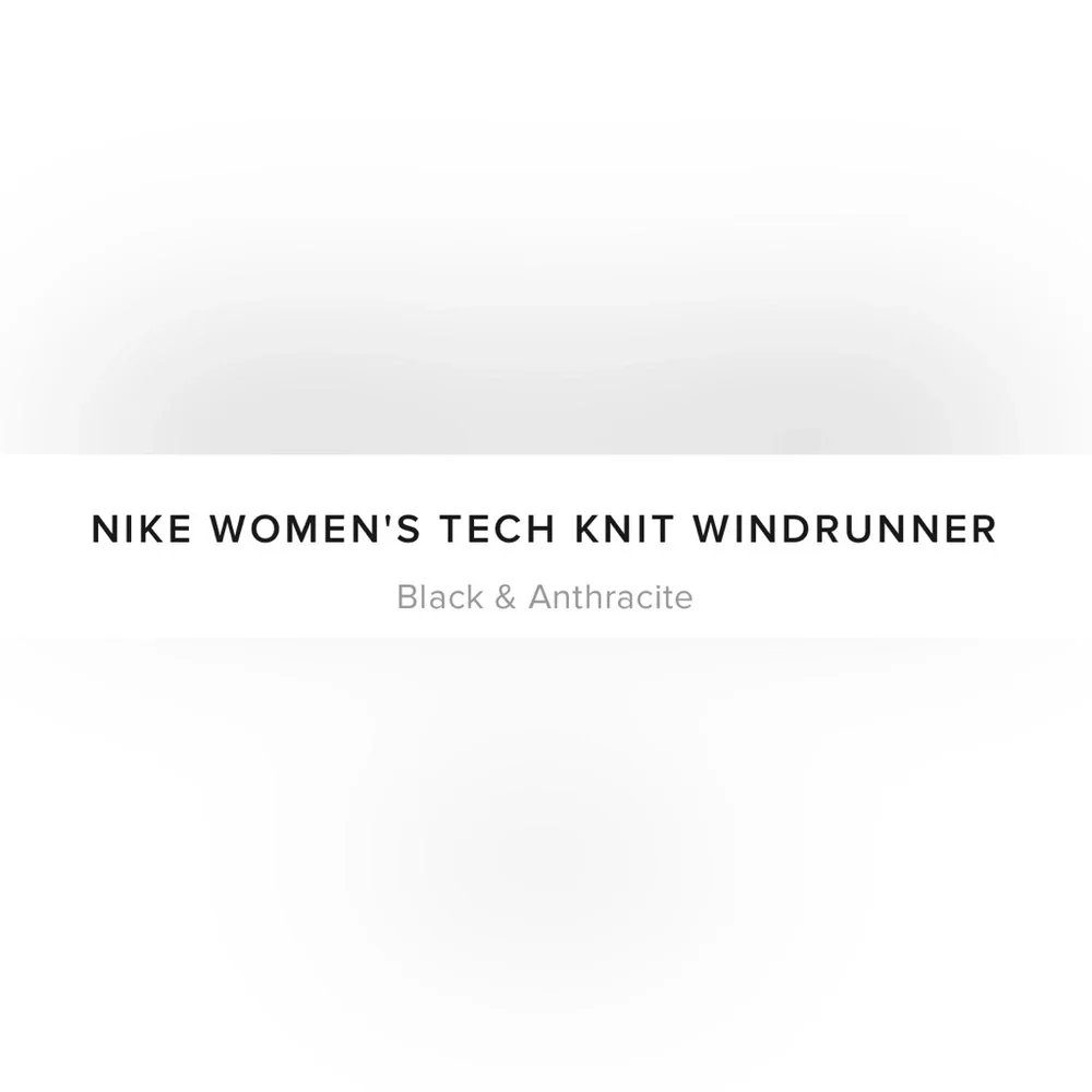Nike Tech Knit Windrunner Zip Up Running Lounge Casual Athletic‎ Hoodie Jacket